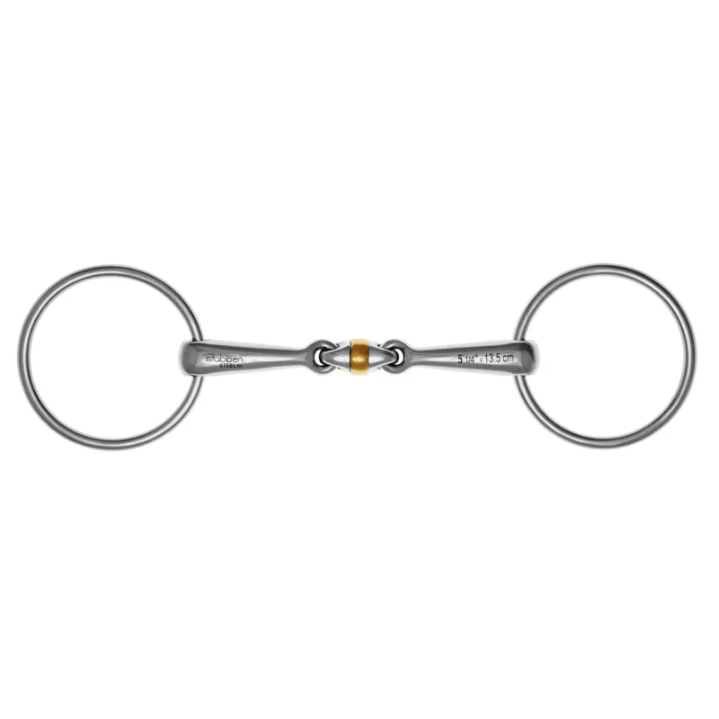 Stubben Easy Control Loose Ring Soft-Roll Bit 